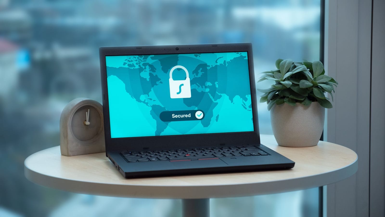 Online privacy and digital security concept for safe browsing
